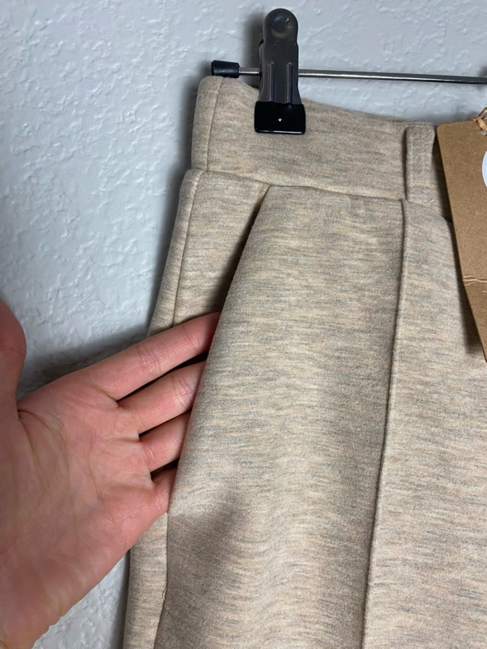 OGL Heather Morganite FuzzLuxe High Waisted Straight Leg Pull On Pant - Picture 9 of 13